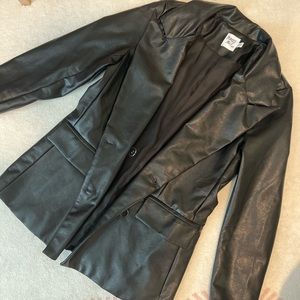 Princess Polly Leather Blazer